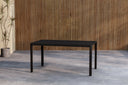 Garten Esstisch Vista - 150x85 cm aus Aluminium in Beige oder Schwarz