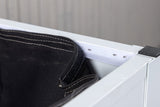 Garten Kissenbox Erika - Aus weißem Aluminium