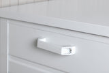 Garten Kissenbox Erika - Aus weißem Aluminium