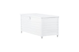 Garten Kissenbox Erika - Aus weißem Aluminium