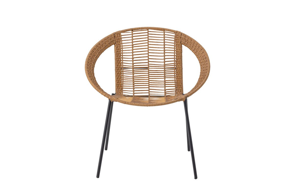 Garten-Lounge-Set Cano – Luftiges Polyrattan-Design in Natur (3-teilig)