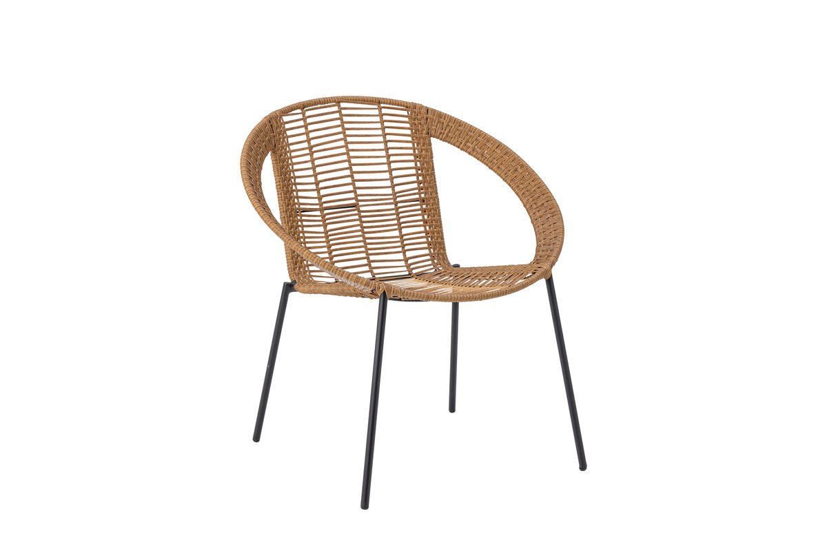 Garten-Lounge-Set Cano – Luftiges Polyrattan-Design in Natur (3-teilig)