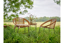 Garten-Lounge-Set Cano – Luftiges Polyrattan-Design in Natur (3-teilig)