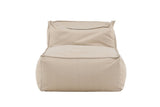 Garten Loungesessel Minoa – mit beigem Olefin Bezug