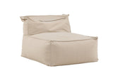 Garten Loungesessel Minoa – mit beigem Olefin Bezug