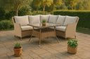 Garten Loungeset Davido – aus Polyrattan mit Ablagetisch