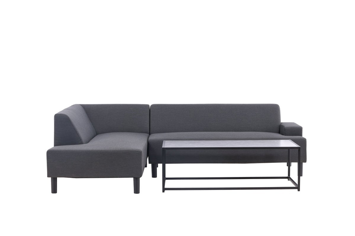 Garten Loungeset Kreta – mit wasserabweisendem Stoff & Tisch, UV-beständig