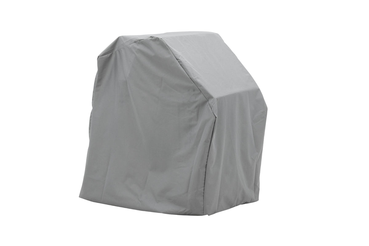 Garten Möbelabdeckung Orvin - aus grauem Polyester