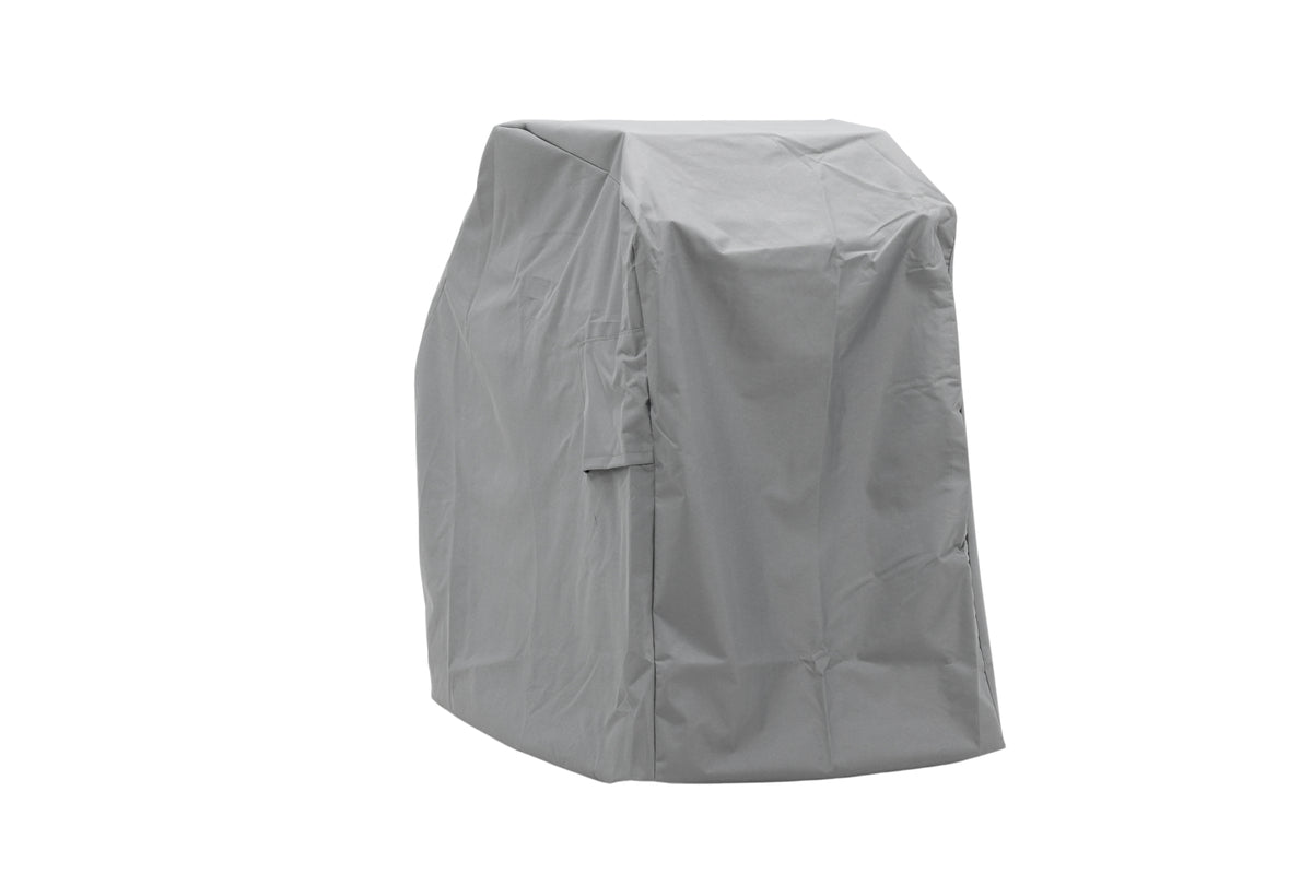 Garten Möbelabdeckung Orvin - aus grauem Polyester