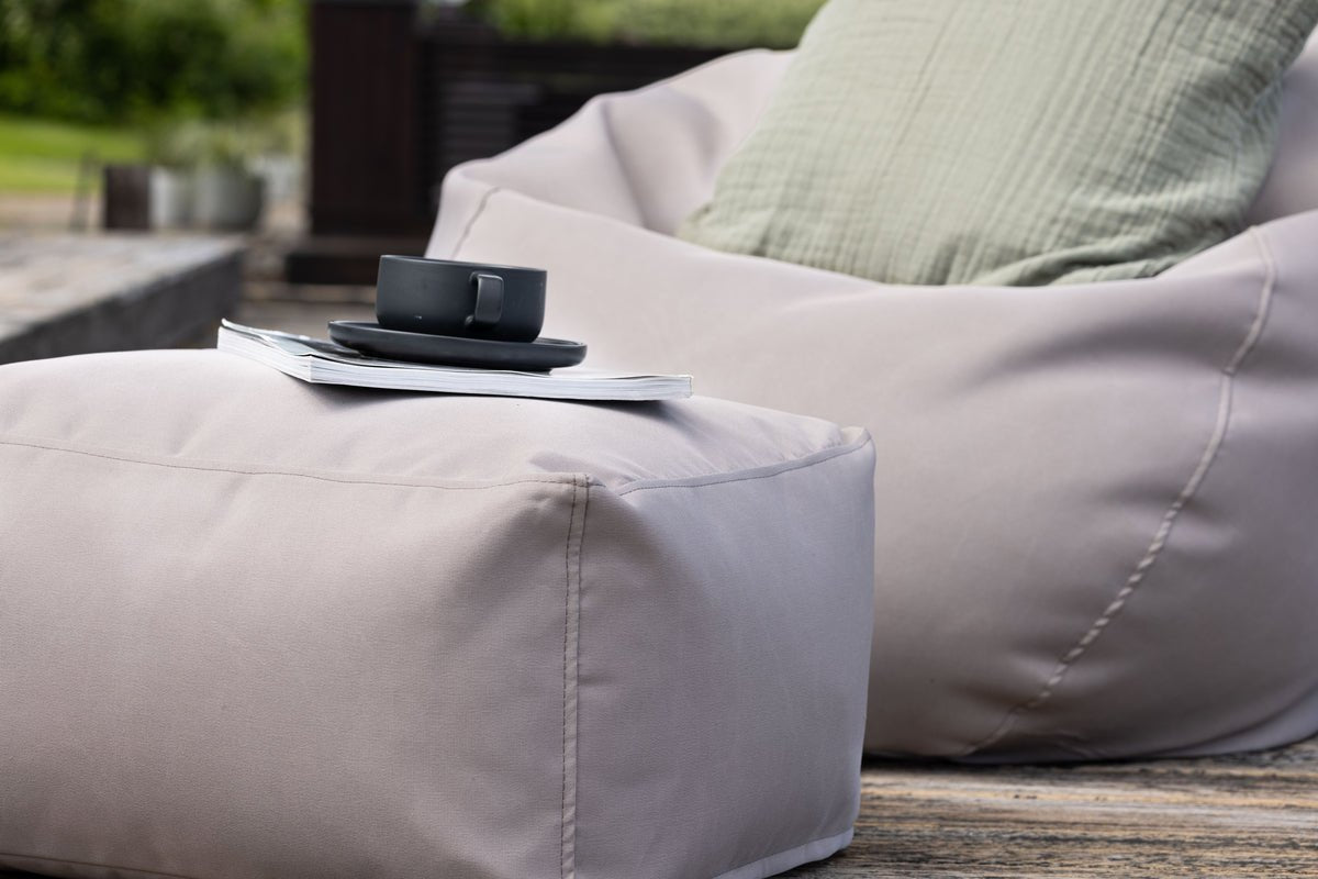 Garten Sitzsack Lago - aus Polyester in Beige
