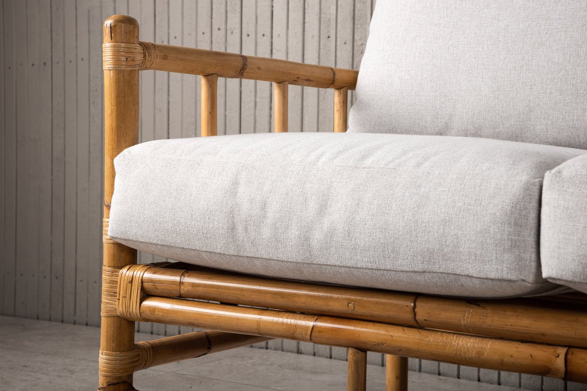 Gartensofa Sofia - Dreisitzer aus Bambus