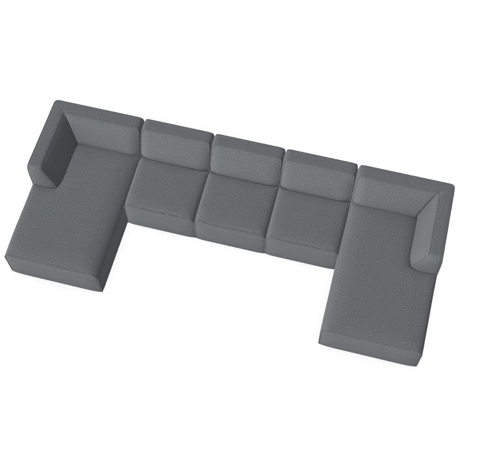 Modulares Sofa Hugg - Deine Wunschkonfiguration HJ0E35
