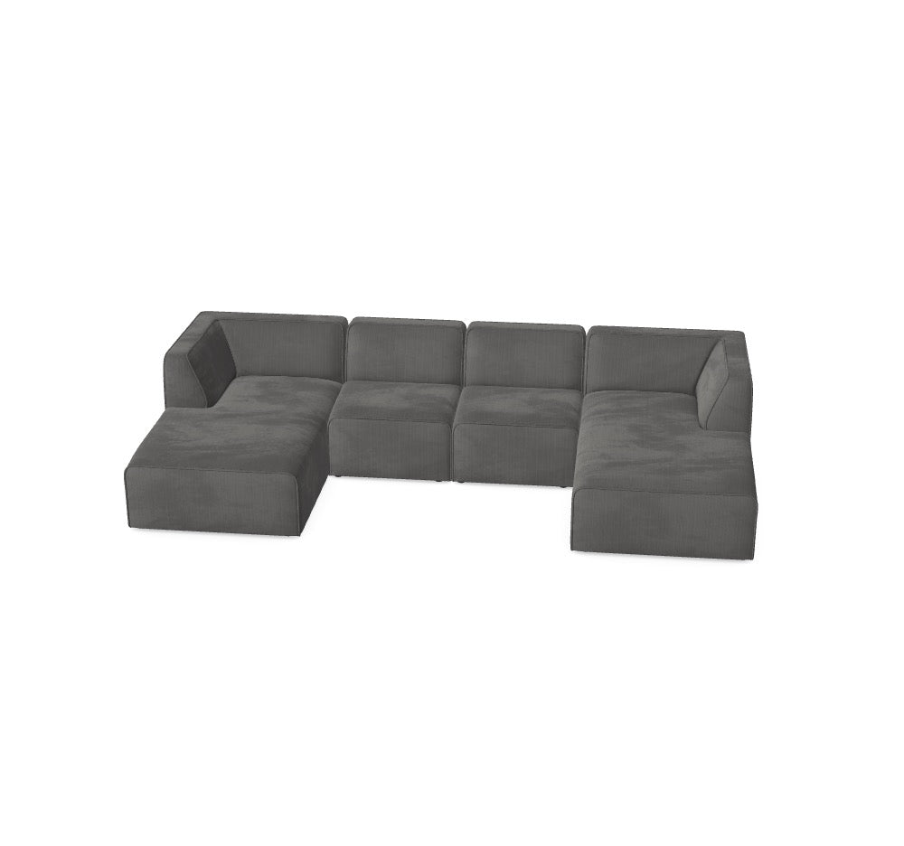 Modulares Sofa Hugg - Deine Wunschkonfiguration M_FSB7GA