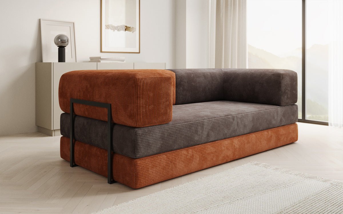 LIMITED EDITION - Lazy 3 Sitzer Rust Cord