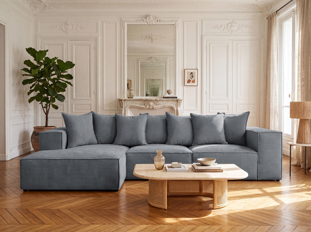 Designer Sofa Largo L in Cord
