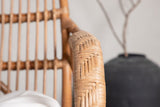 Loungesessel Sevilla – aus Rattan inklusive creme-weißem Kissen
