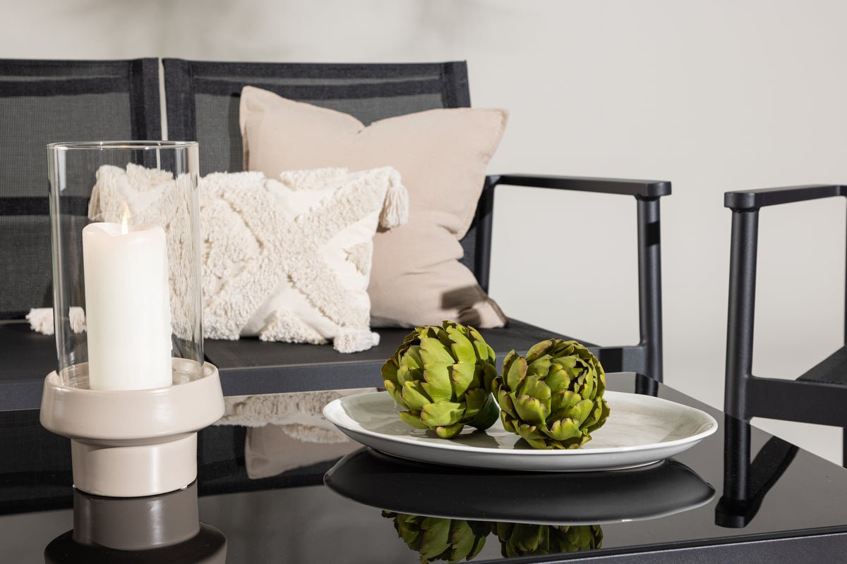 Loungeset Rugby - wahlweise in Schwarz oder Weiß/Grau