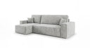 Designer Ecksofa Lunaro Mini mit Schlaf- und Klappfunktion in Cord