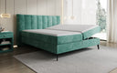 Boxspringbett Ines in Cord mit Stauraum