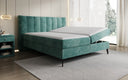Boxspringbett Ines in Cord mit Stauraum