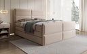 Boxspringbett Viola in Strukturstoff mit Stauraum