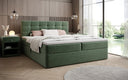 Boxspringbett Lux in Strukturstoff mit Stauraum