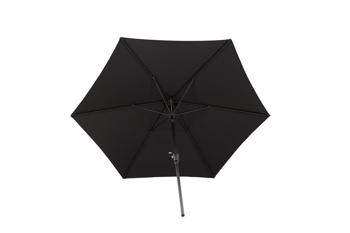 Sonnenschirm Mimor – Ø300 cm in Schwarz