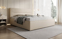 Designer Polsterbett Merry Stoff mit Stauraum