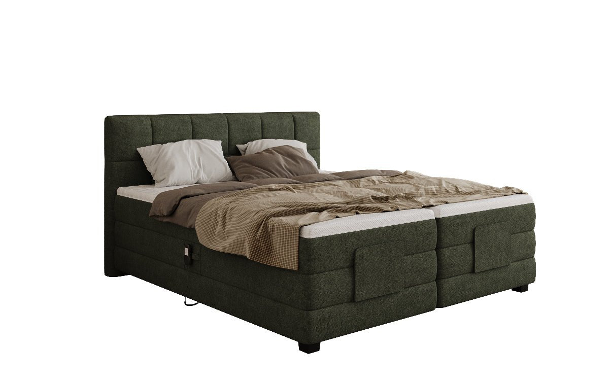Boxspringbett Monaco - elektrisch verstellbar in Stoff