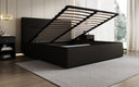 Designer Polsterbett Merry Stoff mit Stauraum