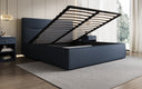 Designer Polsterbett Merry Stoff mit Stauraum