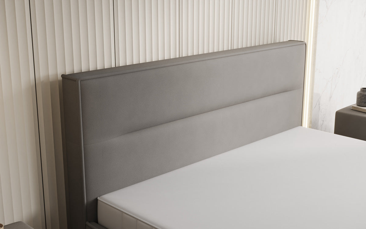 Designer Polsterbett Merry Stoff mit Stauraum
