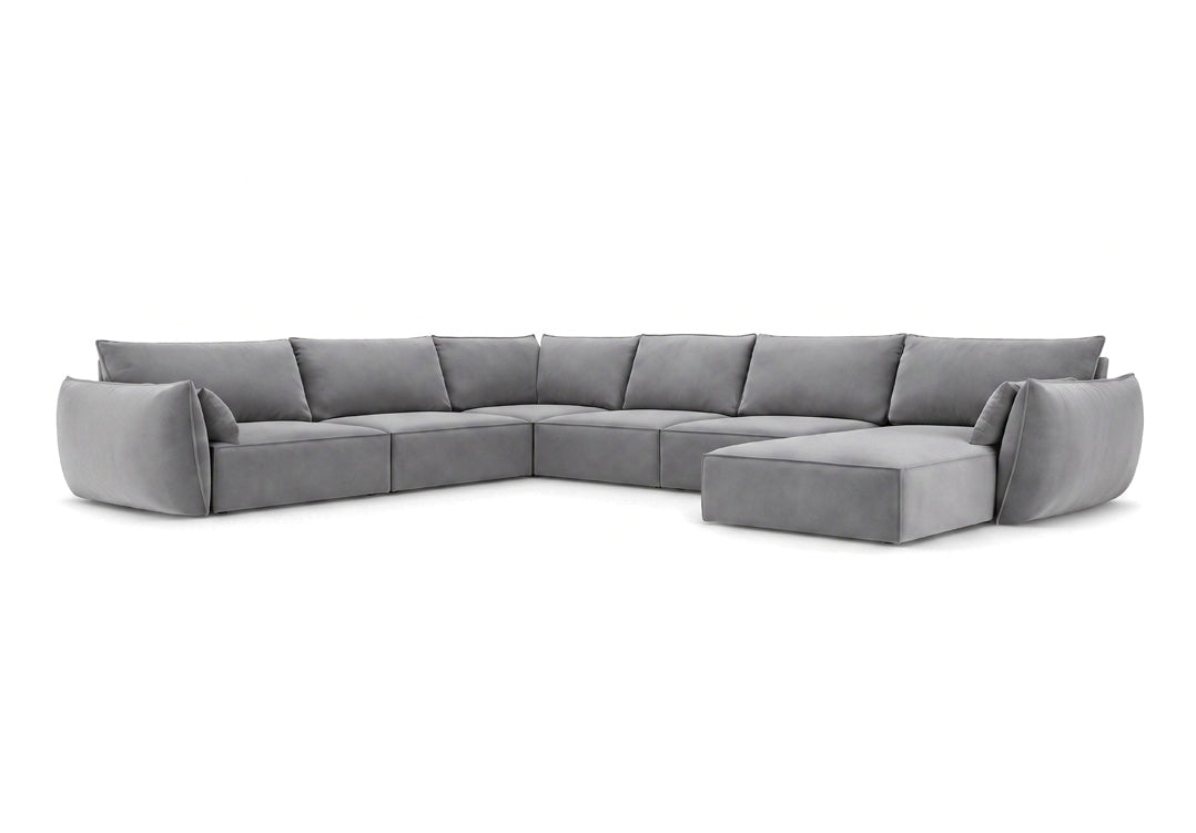 Designer Sofa Nuvola U in Samt