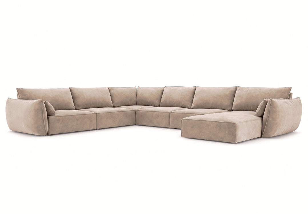 Designer Sofa Nuvola U in Samt