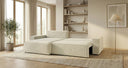 Designer Ecksofa Vienna mit Schlaf- und Klappfunktion in Cord