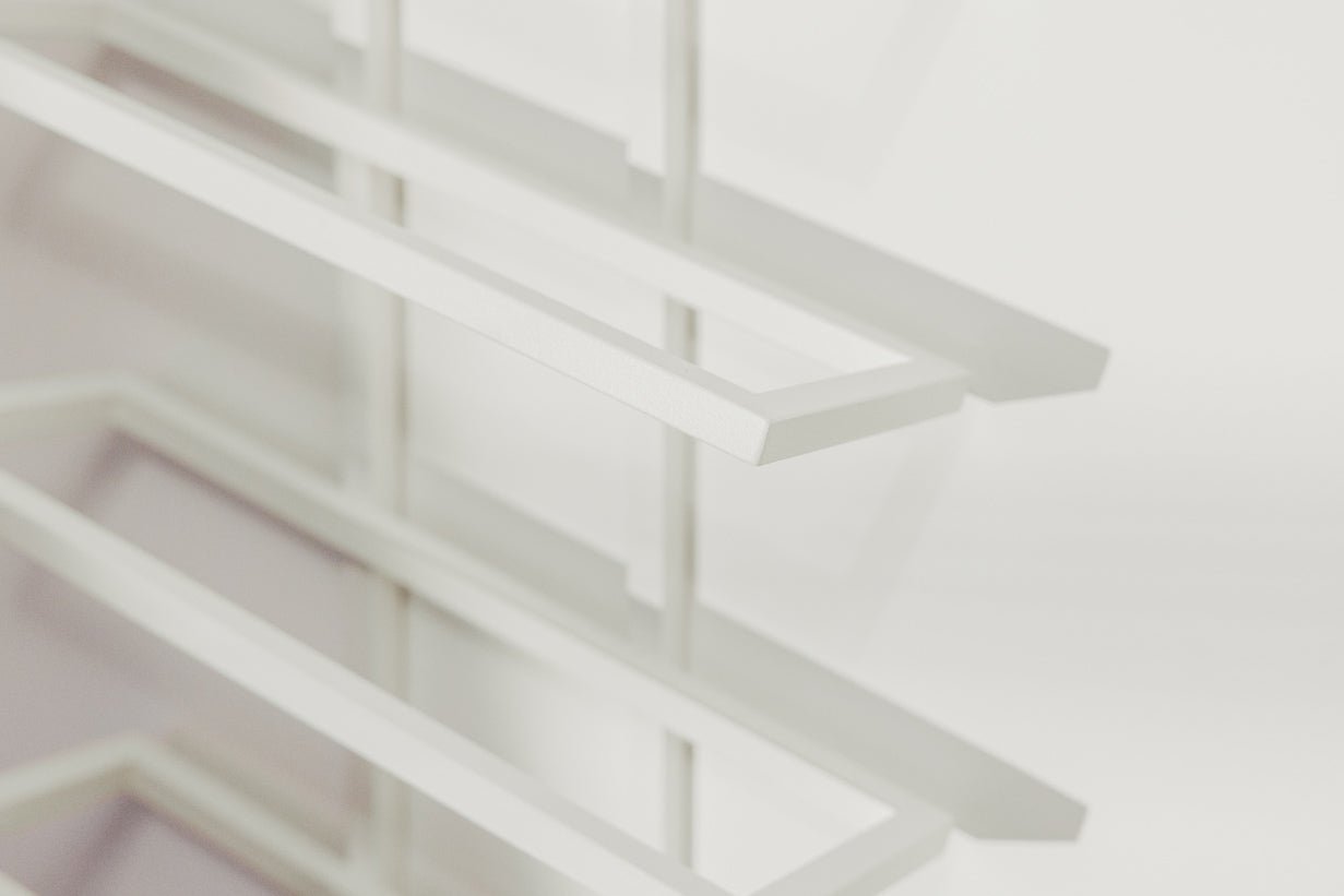 Weinregal Vinia – Wandregal aus Metall für stilvolle Weinlagerung