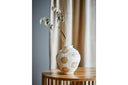 Vase Elvra – Naturfarbenes Steingut