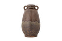 Vase Elio - Braun, aus Steingut