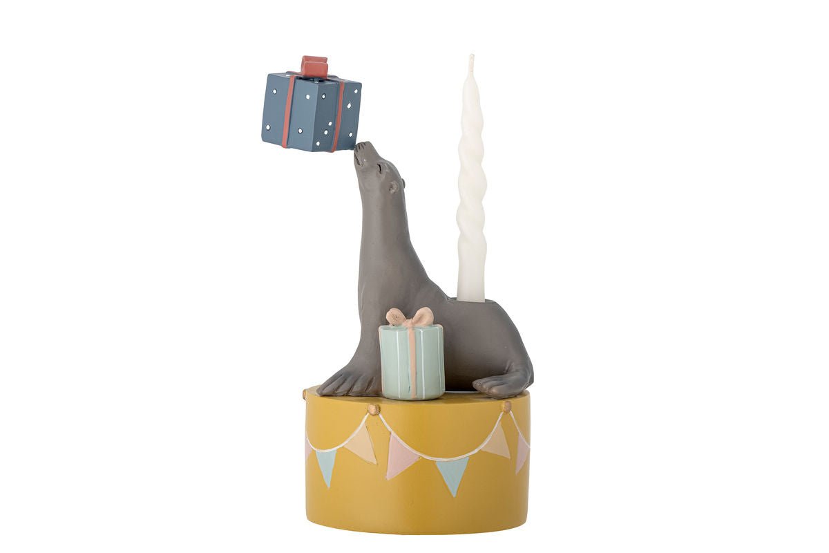 Kinder-Kerzenhalter „Happy Animals“ – Bunte Tier-Deko