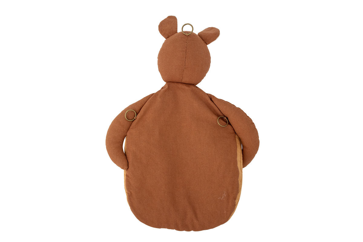 Wandkorb Arian - Känguru Aufbewahrung für Kinderzimmer aus Leinen