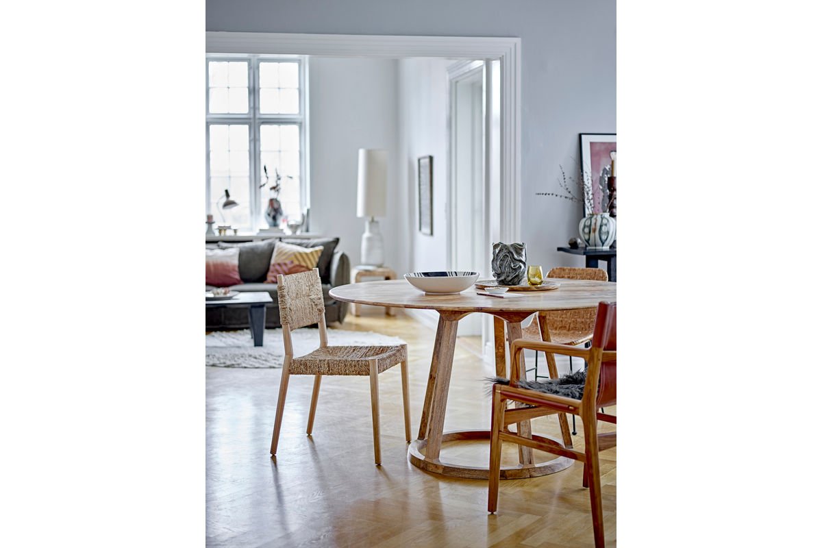 Deko-Vase „Elmara“ – Graues Steingut