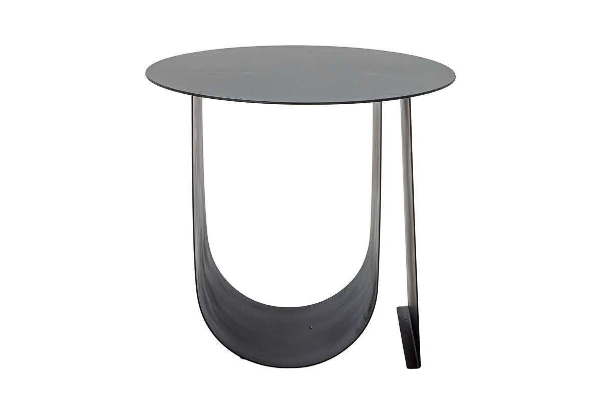 Beistelltisch Jenny – Schwarzes Metall im modernen Design