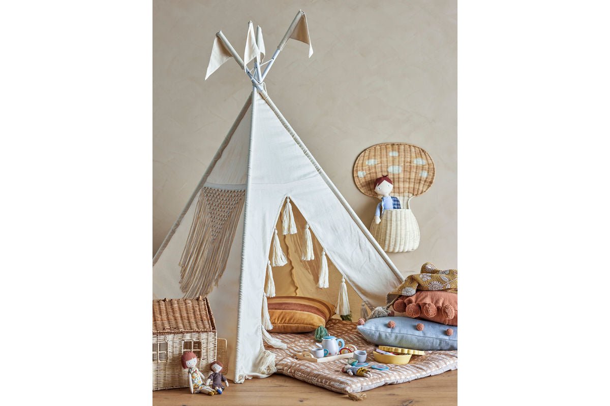Kinder Tipi Zelt Darlin – Spielzelt aus Baumwolle & Holz