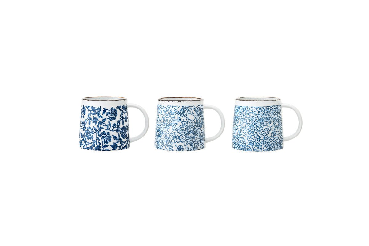 Becher Wobble - aus Steingut gefertigt / 3er Set