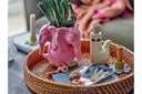 Vase Pink Elefant – aus Steingut