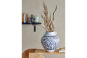 Vase Zuna – handbemaltes Steingut