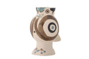 Vase Kareen – Naturfarbenes Steingut