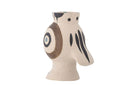Vase Kareen – Naturfarbenes Steingut