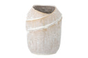 Vase Eluna – Naturfarbenes Steingut