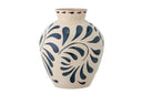 Vase Nerico – Blaues Steingut